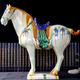 Jiuzhuhui Tang Sancai Ornements de chevaux Céramiques National Gift Malaysia Artisants Cadeaux Décorations de salon Chine