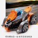 TDU children's toy car imitates real alloy catapult chariot model sound and light pull-back car boy birthday gift green three-in-one racing car