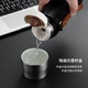 eno大容量保温杯男陶瓷内胆焖茶杯泡茶杯子运动水杯圣诞情人节定制 陨石黑（礼盒装） 500ml 500ml