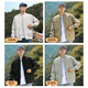 JEANSWEST jacket men's spring and autumn casual baseball uniform outdoor windproof and water-repellent versatile loose fashionable jacket for men