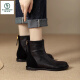 Peíaca gigante de carpintería cómoda de cuero retro de cuero retro marrón