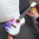 
High-value ukulele beginners, students, adults, females and internet celebrities can play small guitars 23-inch graffiti purple standard version