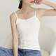 Yu Yinxue 2-teilige Hosenträgerweste für Frauen Modal Basis Dessous-Haltungshemd mit schlanker Passform und elastischer ärmellose Weste für Oberbekleidung Hosenträger x Kaffee, alle Größe