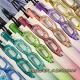 Dongmi 686 Color Neutral Pen 12 Pena de color Notas de alumno de alumno Apariencia de cuentas de mano High Apariencia 0.5 Color Pen 686 Visión [Paquete de color 6 seleccionado] 0.5 mm x otro/otro