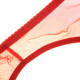 
Girls' beautiful house garters European and American sexy lace transparent garters 44000W red M