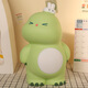 Super cute little milk dragon piggy bank for children, anti-fall for boys and girls, depositable and removable piggy bank gift ornaments, small milk dragon - light luxury green
