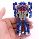 TOYS JIAYIHONGQI Children's Toys 3-6 Years Old Auto Man Boy Toys Deformed Police Car Mini Robot Boy Girl Gift Blue God of War (JY675A)