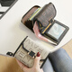Mu xiaobai echtes Ledergepäck kleiner Brieftasche All-in-One