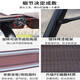 Mu Xiaoxi Outdoor Innenhof wasserdichte Sonnenschutz Haushalt Mehrköpfiger Schwung im Freien Garten Schaukelstuhl Villa Kleiner Innenhof Internet Promi Doppelhänge Stuhl Dark Night Black Belt Shed [Senden Sie Kissen Blumenrebelampe]