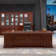 Einfacher Büroschreibtisch Chef President Desk Manager Schreibtisch Vorsitzender großer Schreibtisch Single Office Desk Stuhl Kombination Möbel 826 Version Straight Side 1,6m Single Tisch ohne Auxiliary Cabinet