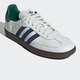 ADIDAS (ADIDAS) Clover Shoes para hombres Zapatos para mujeres 2025 Summer Sports Shop Samba Show Top Lightweight Board Zapatos Ih4882 Blanco y azul 42