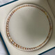 Jingpanying Pearl Necklace Colorful Round Natural Freshwater 9-10mm Necklace for Women