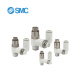 SMCASP430F-F02-06S with pilot one-way speed control valve ASP series SMC official direct sales