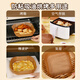 SHUANG YU air fryer special paper square 100 disposable silicone oil paper plates oil-proof non-stick pan suitable for 3L or more