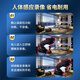 Guangchun Charging Camera surveillant le moteur Plug-in Small Wireless WiFi Phone WiFi Remote Indoor and Outdoor High Definition Car Door Monitor Circle [WiFi] Version phare + Plug-In + détection de piétons AI