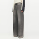 Jnby/Jiangnan Buyi [ESG] Frühlings- und Herbst-Denim Lose Wide-Big Hosen Retro Casual Pendelung 5o9e12530 998/Denim Dark Grey XS