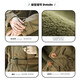 Maden Workwear American Retro M47 Park Fleece Kapuze-Militärmantel mit mittlerer Länge warme dicke Baumwolljacke Herren Winter Military Green S