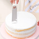 Learn to cook 8-inch butter spatula with scale stainless steel cake spatula decorating knife scraper baking tool demolding knife