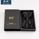 OUYAO men's formal business bow tie black classic groomsmen bow solid color Korean style groom wedding bow tie black