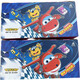 Super Flying Scooter SW-688 Ledi Xiaoai Animation Cartoon Foldable Airplane Head Children's Scooter Ledi Red Trendy Toy Model [Seat + Car Basket + Windmill]
