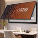 Peinture d'horloge, Luxury Luxury Square Metter Box Decoration Painting 2025 Nouveau Style Interrupteur Boîte Boîte horloge Murau d'horloge Vivre et salle à manger Couverture DQ4839 [Radar LED Type de haut en haut] 31 pouces 80 * 40cm [Peut couvrir 70 * 30]
