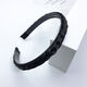 Sarara wig headband wide edge pigtail headband anti-slip with toothed hair bangs hair clip hair accessories press spring SN9227 black