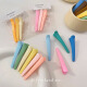Seamless hair clip for girls, side bangs clip, face wash, makeup, and broken hair hair clip, hair clip, duckbill clip, mixed color combination [5 pcs]