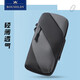 ROUHILDY running mobile phone bag arm bag sports arm sleeve wrist men and women night running equipment light and breathable black and white size (18*9.5*3)