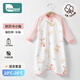 Niños Baby Sleeping Stripe Baby Spring y Autumn Algodón Pure de algodón largo de algodón largo Pajamas Anti-Kick Quilts 100 tamaños