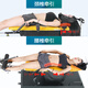 Jason (LEDONG) electric inversion machine household inversion artifact upside down fitness equipment cervical and lumbar stretcher traction bed inversion device M9X-M yellow inversion + traction belt reset