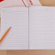 Jianke Soft Face Copy A5/B5/A4 Office and Business Notebook Work Conference Notepad Besprechung Soft Copy A5-80 Seiten (5 Pakete) No673