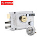 Yuema cerradura de puerta exterior de estilo antiguo Puerta antirrobo grande cerradura de puerta de hierro cerrado C de nivel C APERTURA ANTIGURA Y FOUL ANTIN 750C-698 BORSE CORTADO IZQUIERDA