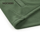 Skechers men's and women's knitted velvet comfortable insulated windbreaker sweatshirt L424M039 thyme green/031F M