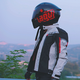 MOTOBOY骑行服男摩托车衣服冬赛车机车服套装骑行裤防风防水防摔摩旅四季 J07上衣白灰 L