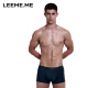 LEEME.ME Grain Rice Men's Underwear Men's Modal Boxer Briefs Antibacterial Boxer Briefs Shorts Head 3 Pack L