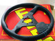 Gongma de 14 pulgadas Momo auto modificado Sports Racing Super Fiber Leater Directivo JDM Dirección de avión 13077_BLACK MARCO