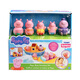 Peppa cochon play house toys pour enfants musique téléphone fille simulée de caisse de caisse de cuisine