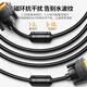 Câble DVI Green Connect DVI24 + 1 Compatible avec DVI24 + 5 Mâle à mâle numérique haute définition Câble de connexion à double canal adapté à l'adaptateur vidéo du moniteur de bureau de l'ordinateur 2 mètres 11604