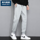 
Cotton Father's Day gift casual pants for men's spring and autumn casual versatile loose straight outdoor sports pants