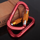 Golm MAIN LOCK SÉCURITÉ BOUCLE CARABILE Aluminium ALLIAGE Spring Backle Rock Rock Speed ​​Downhill Équipement D Type Automatique Lock CB967 Rouge