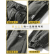 CHARLUOEL casual pants men's 2025 spring and autumn trendy brand loose pants men's work clothes harem pants nine-point men's pants tying feet trousers 998 black XL