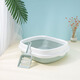 Licheers litter box semi-enclosed kitten smart anti-splash and leak-proof cat toilet cat litter box small and medium-sized cat supplies