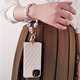 
Zhenge (zheng) mobile phone lanyard short women's pendant high-end hand-made ornament new wrist chain pearl hand-held pendant love gem pearl hand-held chain + clip