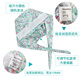 
Juichanpan Operating Room Nurse Cap for Women Pure Cotton Cute Print Doctor Dental Oral Beauty Salon Surgical Cap Thin Breathable 12118 No buckle-Adjustable
