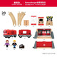 Brio [Basic Luxury Set] Schwedische Qualitätsstrangstrecke Gebäude Spielzeug Kindergeschenke 3 Jahre alt + 33513-Trainer-Serie Sound und leichte U-Bahn-Station Set