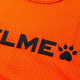 Chaleco de entrenamiento de fútbol de Kelme Grande de malla transpirable contra el uniforme de chaleco de equipo se puede personalizar a naranja fluorescente Black XL