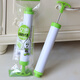 Manual pump compression bag air pump vacuum bag hand-operated air pump air pump storage bag manual air pump green and white external thread interface
