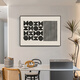 
Meiyouchun Electric Meter Box Painting Decorative Painting Modern Simple Minimalist Abstract Mask Distribution Box Hydraulic Entering Restaurant Wall Painting JD12118 70*50cm (Cover 60*40) Hydraulic Black Frame