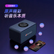 SANSUI Wireless Bluetooth Speaker Subwoofer Ambience Light High Quality Home Stereo Surround Outdoor Portable Desktop Mini Audio Card Small Steel Cannon Music Player T23 Black Bluetooth 5.3 + Subwoofer + Touch Screen Key