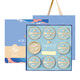 Yanfuyuan Yam Lily Instant Bird's Nest Caja de regalo de gachas 252*8 tazones de desayuno sopa de nido de pájaro gachas instantáneas de reemplazo de comida para mujeres embarazadas